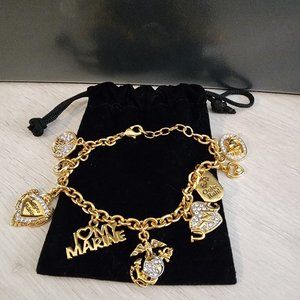 USMC "I Love My Marine" Bracelet